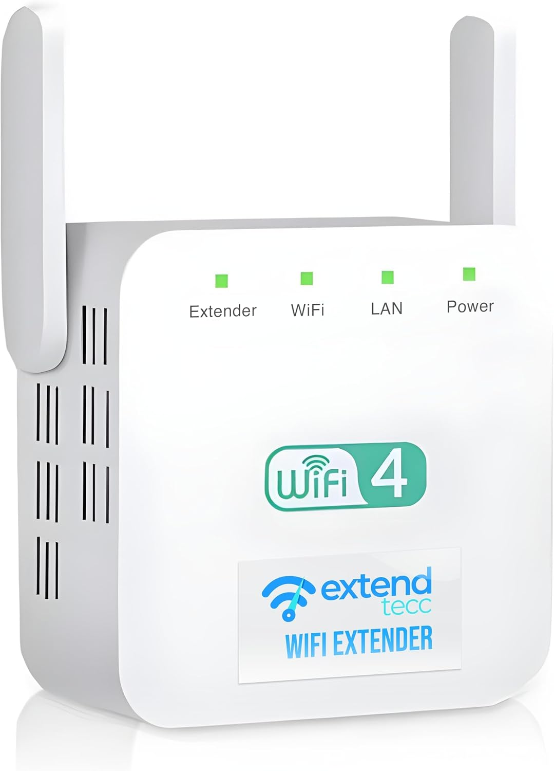 Speed Wave Wifi Extender 2025 Extendtecc Wifi Booster Wireless Signal Booster 300Mbps, Extend Tecc Wifi Repeater Wireless Signal Booster 2.4 Ghz Dual Band 360° Full Coverage Internet Extender