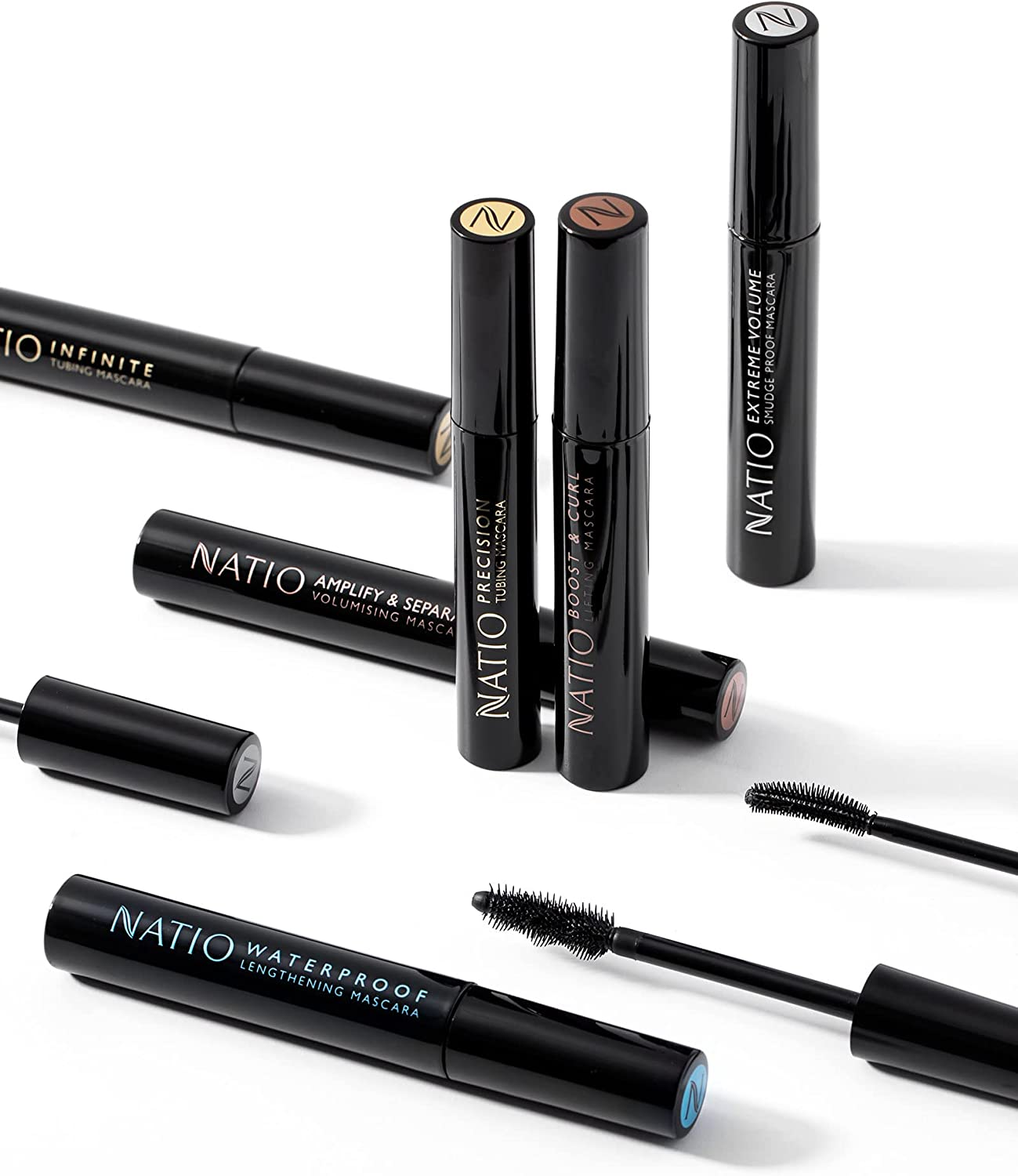Natio Australia Waterproof Lengthening Mascara - Black 9ml - Buildable, Water... - Picture 8 of 13