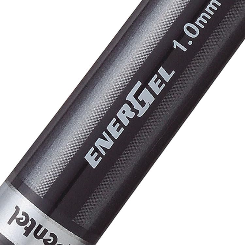 Pentel EnerGel Liquid Gel Pen 1.0mm Bold Nib Capped Black Ink, Box of 12 Pens... - Picture 5 of 13