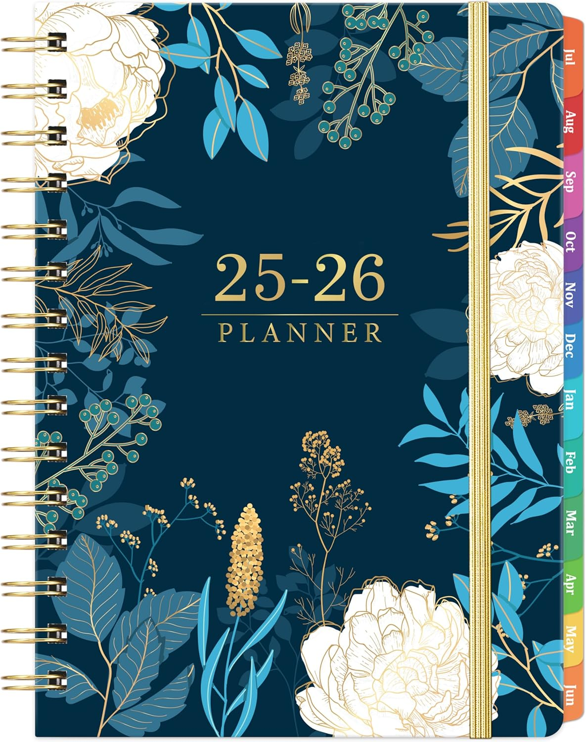 2025-2026 Planner - Academic Planner 2025-2026, July 2025 - June 2026, Weekly & Monthly Planner, 6.4