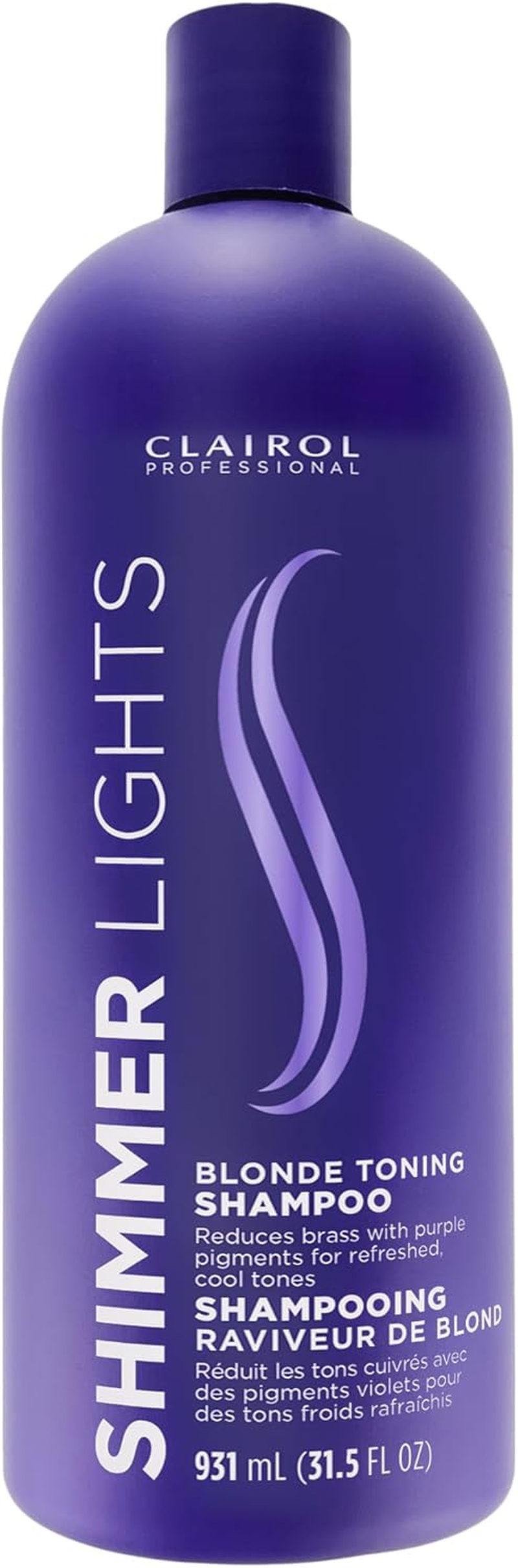 Clairol Shimmer Lights Blonde and Silver Shampoo For Unisex 16 oz Shampoo - Picture 12 of 12