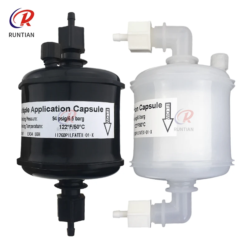 2pcs Textile Printer Ink Filter Solvent/UV Capsule Ink Filter for DTF UV Printer 10um
