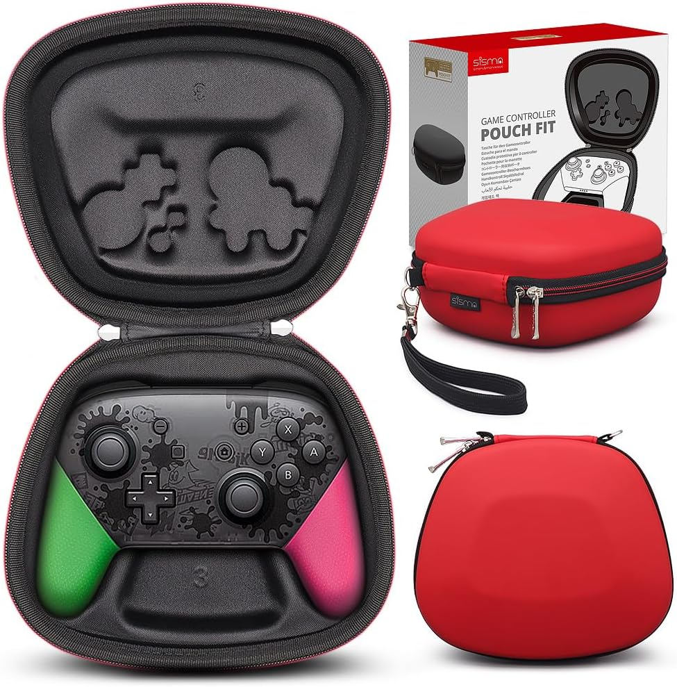 sisma Switch Controller Case Compatible with Official Nintendo Switch Pro Con... - Picture 9 of 16