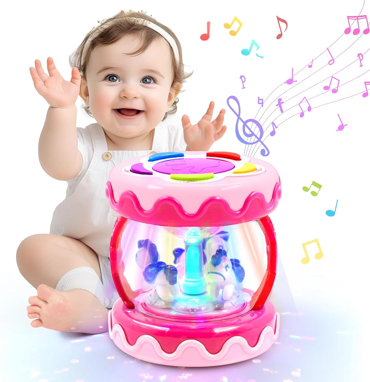 Baby Toys for 1 Year Old Girls, Baby Girl Gifts for 12 18+ Month | Unicorn Gifts