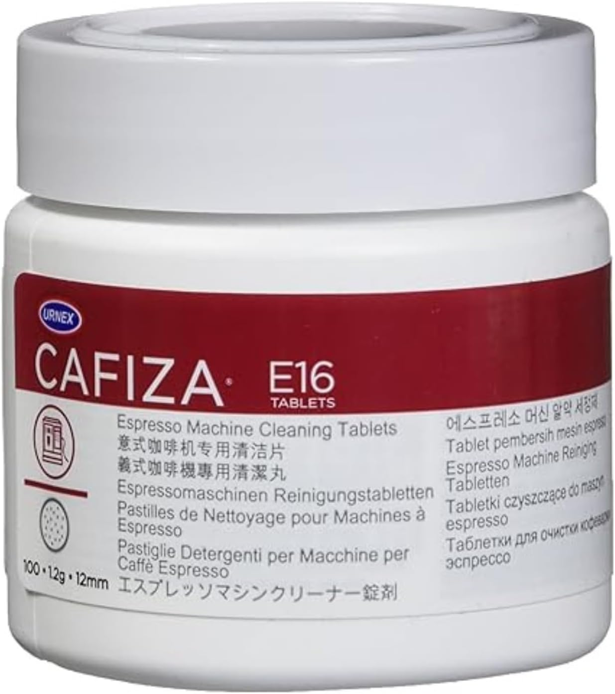 Cafiza Espresso Machine Cleaning Tablets, 100 Count, Professional Use