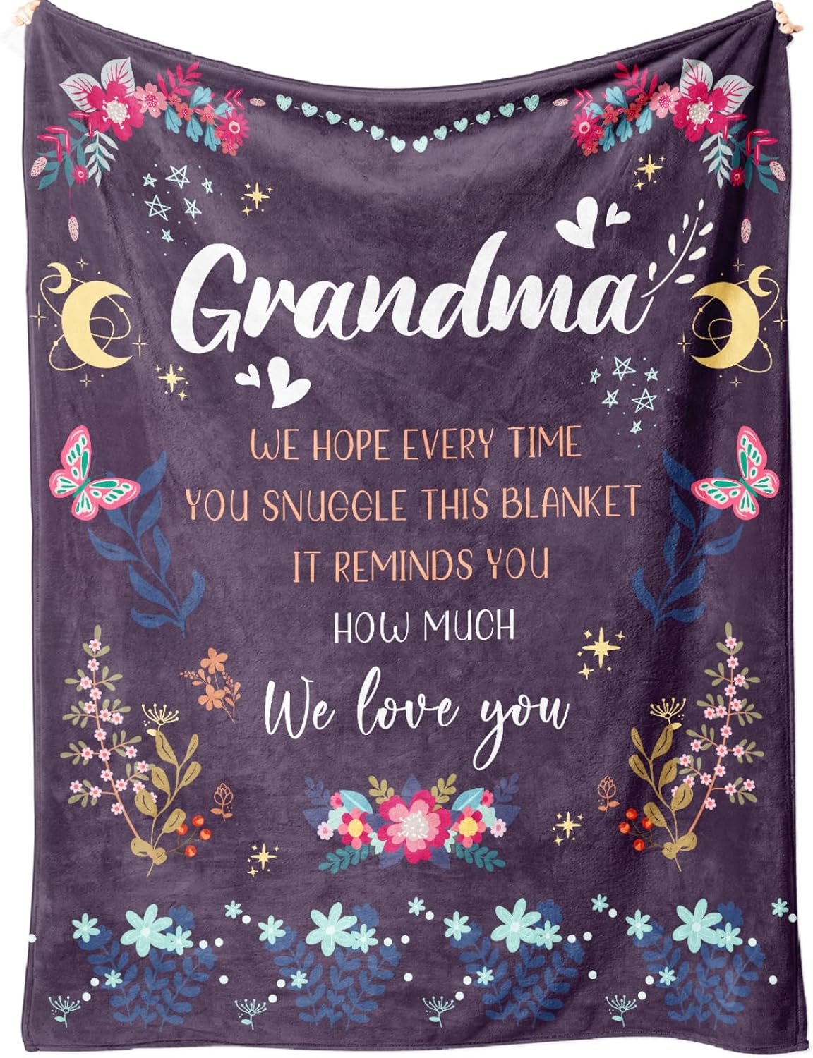 Cozy Blanket Gift for Grandma - 60