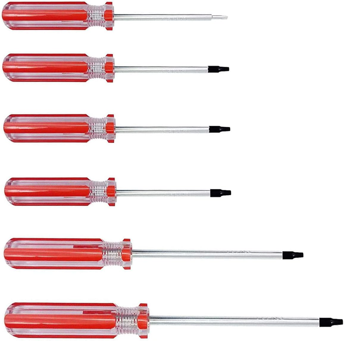 6Pcs Triangle Head Magnetic Screwdrivers Set Triangle Screws Driver Tool Kit