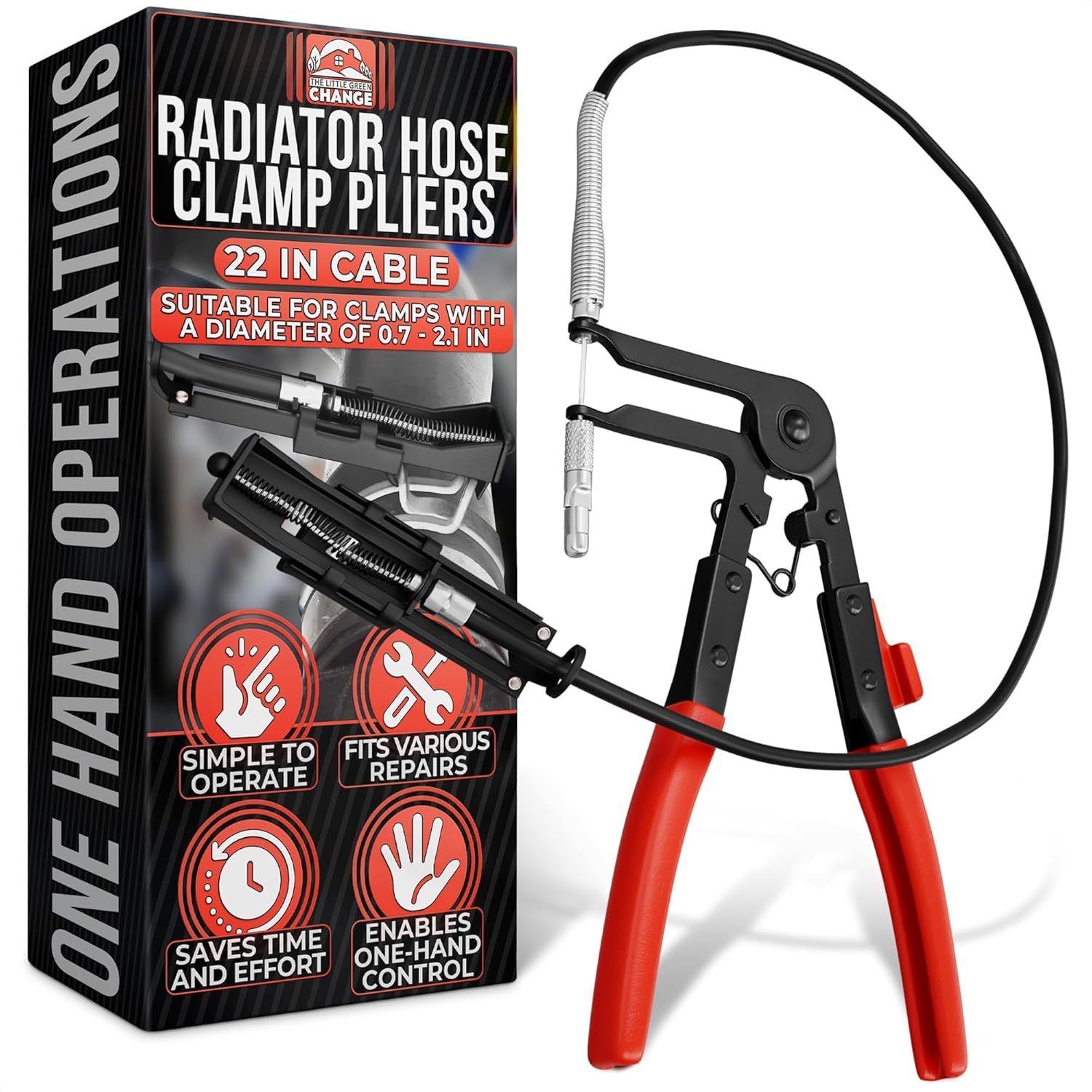 Radiator Hose Clamp Pliers Automotive - Radiator Hose Clamp Tool Spring Clamp Pliers Radiator Hose Clamps Pliers Tool Coolant Hose Clamp Pliers Hose Removal Tool - Radiator Hose Clamp Removal Tool