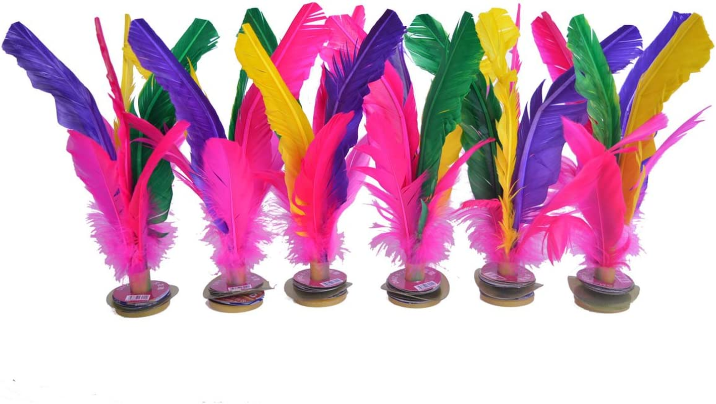 Kick Shuttlecock Chinese Jianzi Colorful Feather Foot Sports Outdoor Game