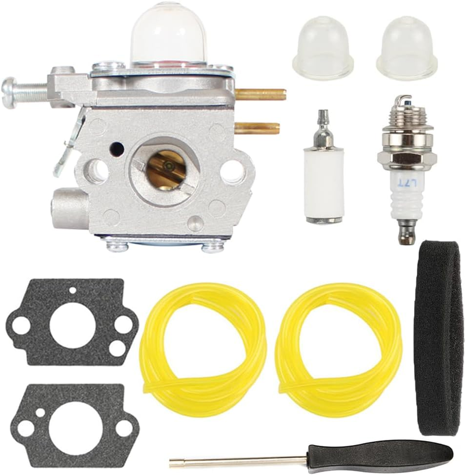 WS2200 Carburetor for Craftsman WS210 WC2200 CMXGTAMD25CC CMXGTAMD25SC 41AD25CC793 WC210 41AD25SC793 25Cc 27Cc String Trimmer Weed Eater