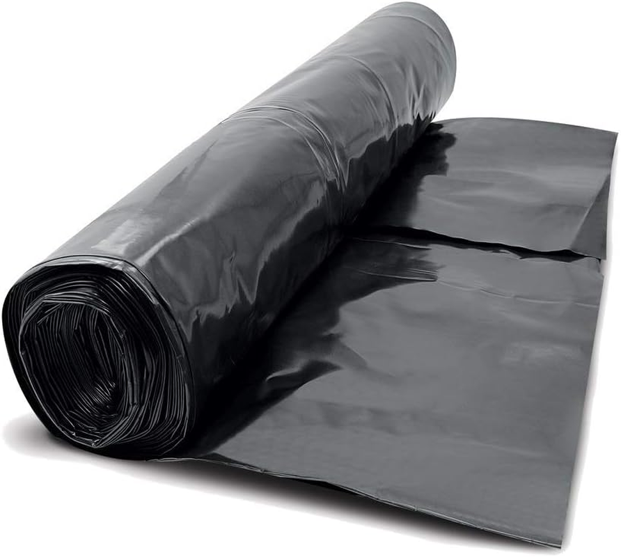 10M X 4M DPM 300MU Damp Proof Membrane Polythene Sheet 1200 Guage Visqueen