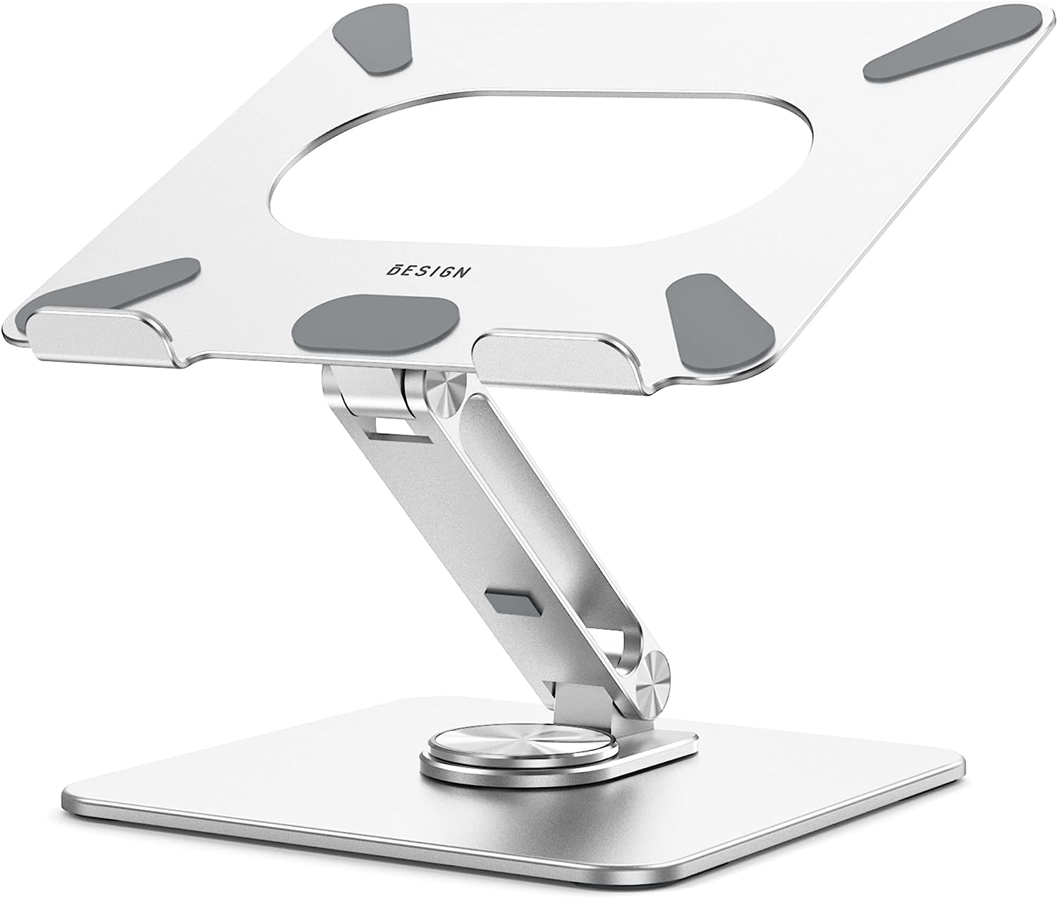 BESIGN LSX7 Laptop Stand with 360° Rotating Base, Ergonomic Adjustable Notebo... - Picture 11 of 14