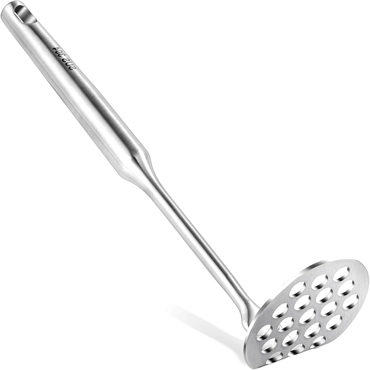 Heavy Duty Mashed Potatoe Masher, Professional Integrated Stainless Steel Pot... - Picture 10 of 15