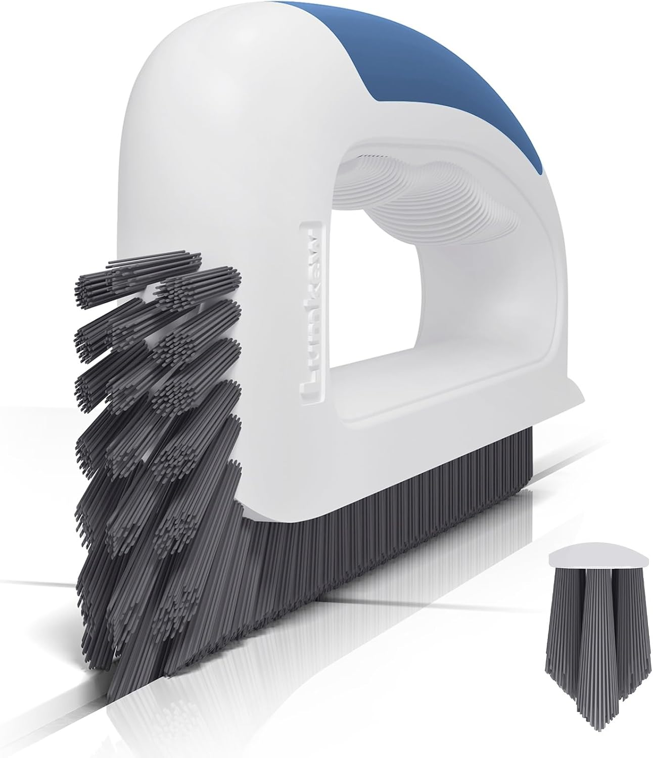 Grout Cleaner Brush for Cleaning Floors Tile Scrub, Blue,1 Pcs