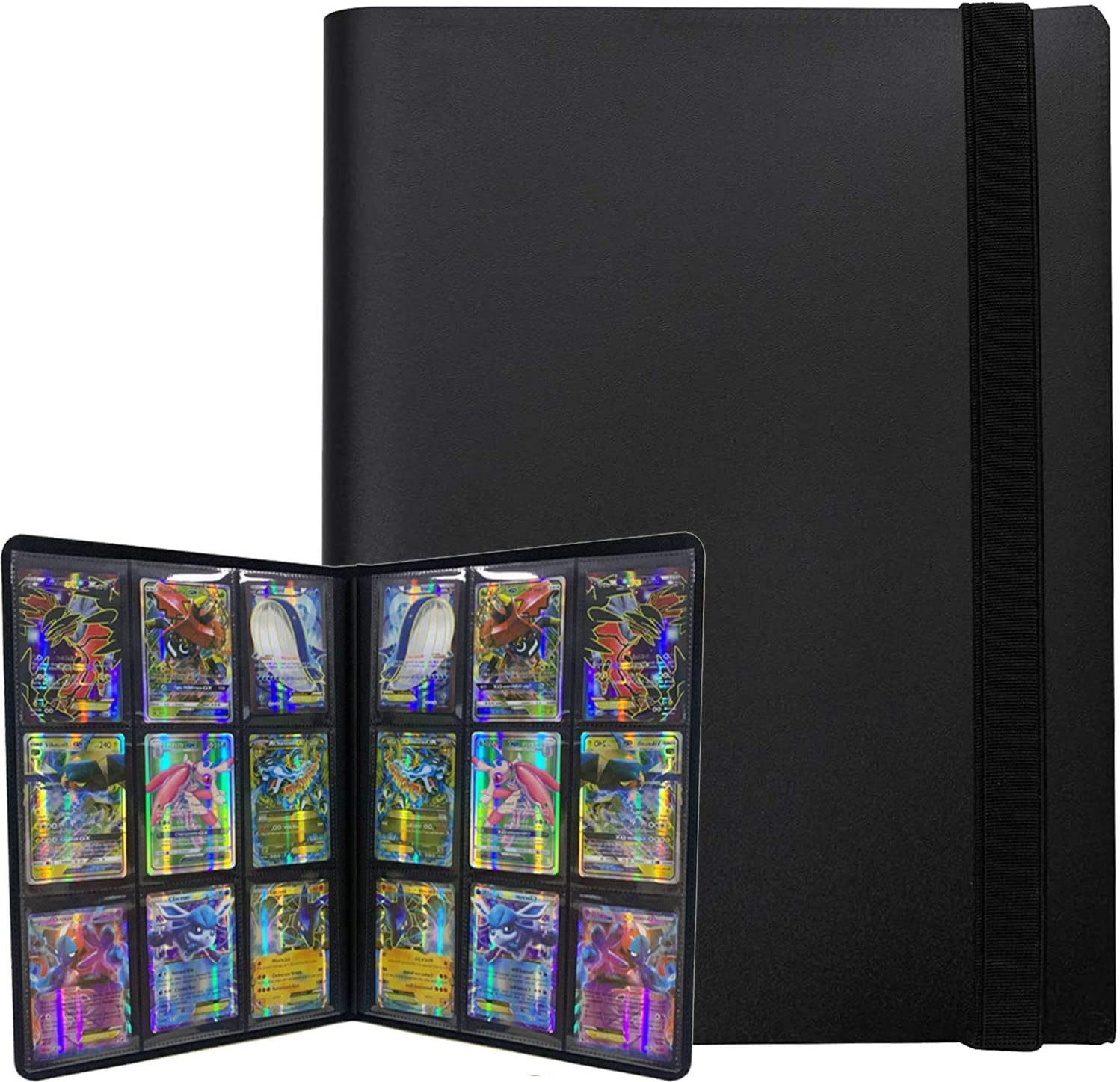 Trading Card Binder Holder, Sports card Album with Card Sleeves, Book Protect... - Picture 9 of 12