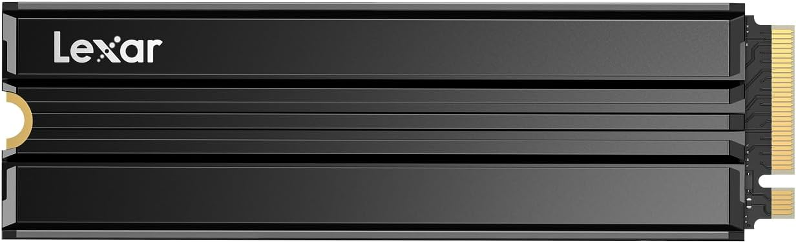 Lexar 2TB NM790 SSD with Heatsink Pcie Gen4 Nvme M.2 2280 Internal Solid State Drive, up to 7400/6500 Mb/S Read/Write, Compatible with PS5, for Gamers and Creators, Black (LNM790X002T-RN9NU)
