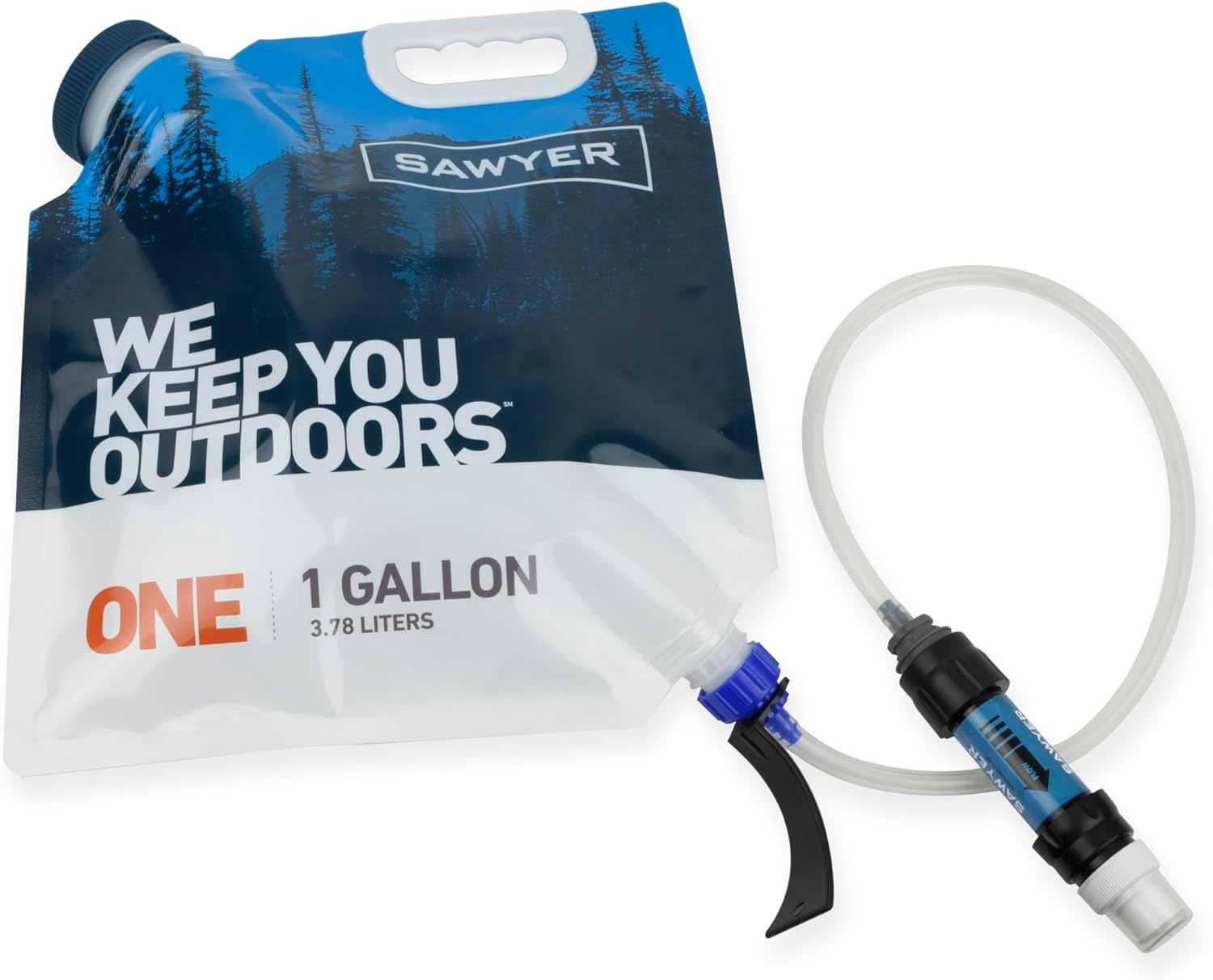 One-Gallon Gravity Water Filtration System