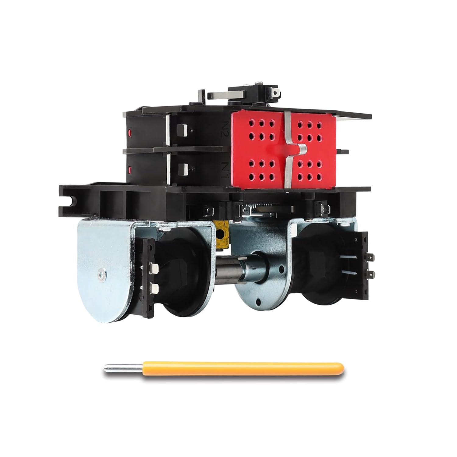 0L2910 Automatic Transfer Switch 100 Amp with Handle Fit for Generac | 100A 2P 250V ATS Replacement for Generac Generator Transfer Switch Assembly 0C2237 0L2910