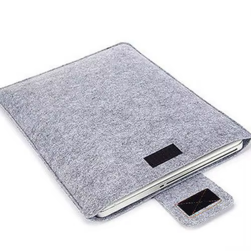 Felt Sleeve Slim Tablet Case Cover Bag for Macbooks Air Pro 11 13 15 Inch Solid Color Tablet Storage Bag