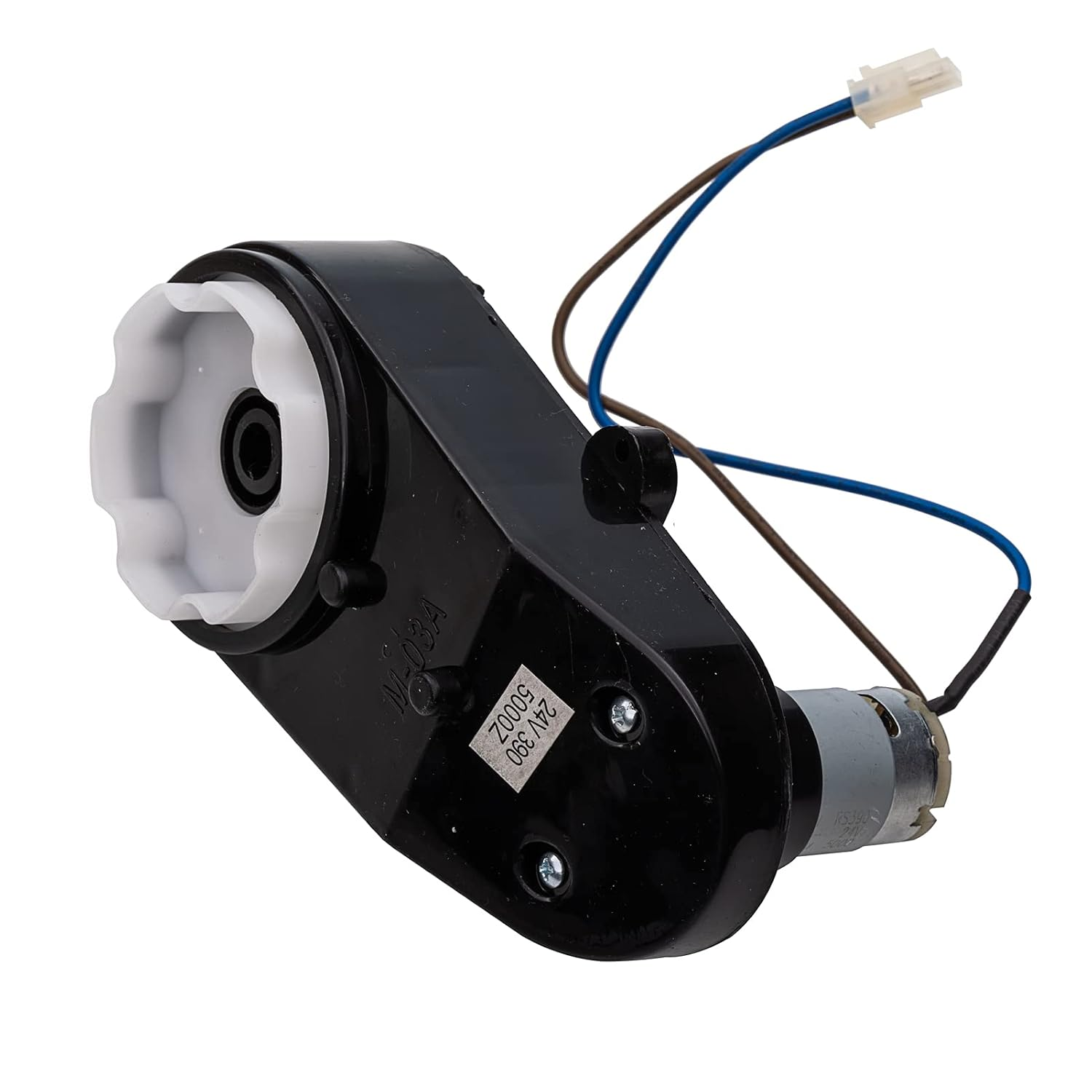 24V 5000 RPM Steering Gearbox Motor for Kids Ride-On Cars