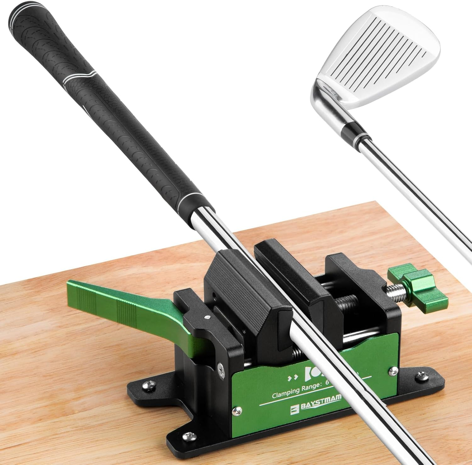 Golf Club Regripping Pro Kit Aluminum Vise Clamp Quick Release Golf Shaft Vice Clamp Home Vise Clamp Golf Grip Removal Tool