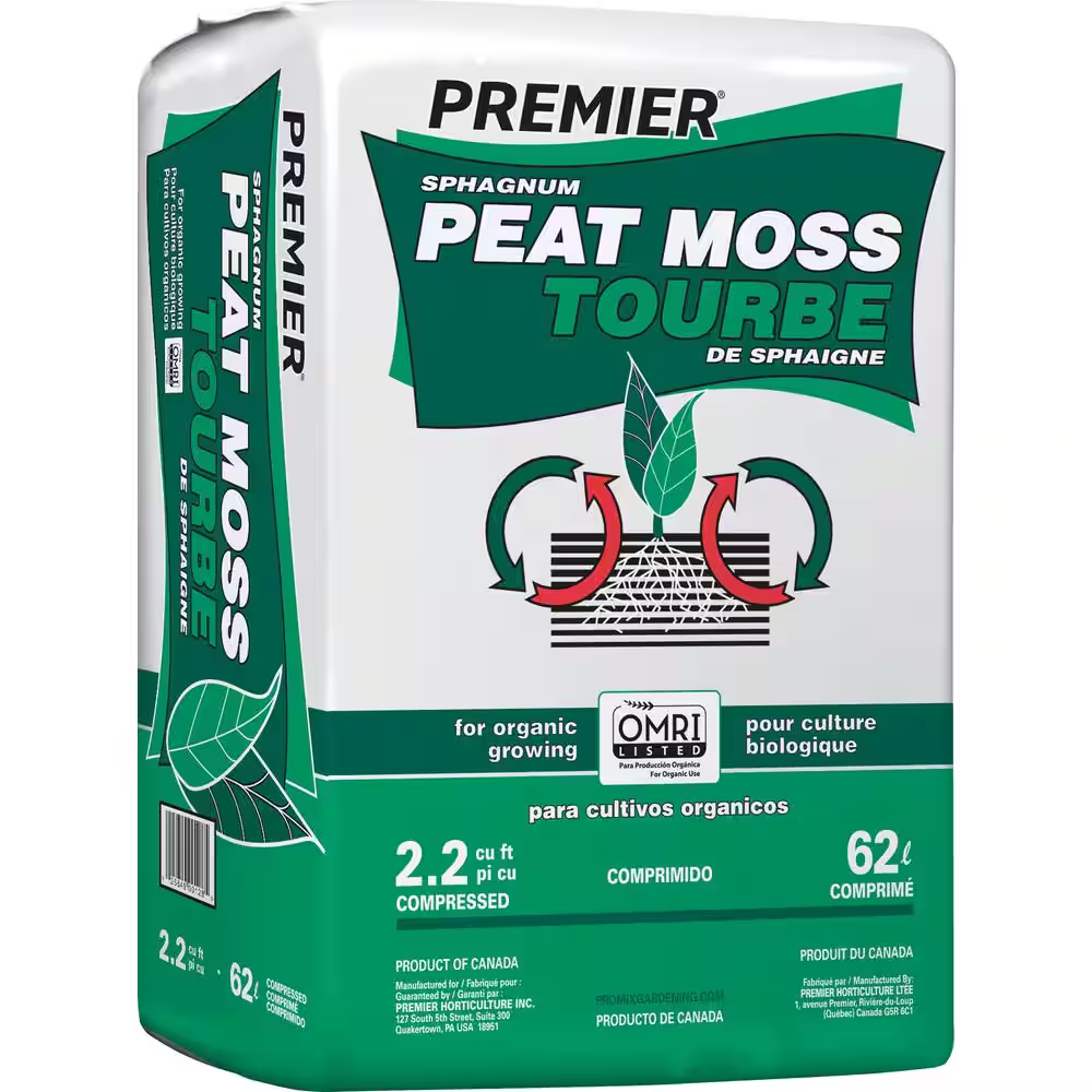 2.2 Cu. Ft. Sphagnum Peat Moss