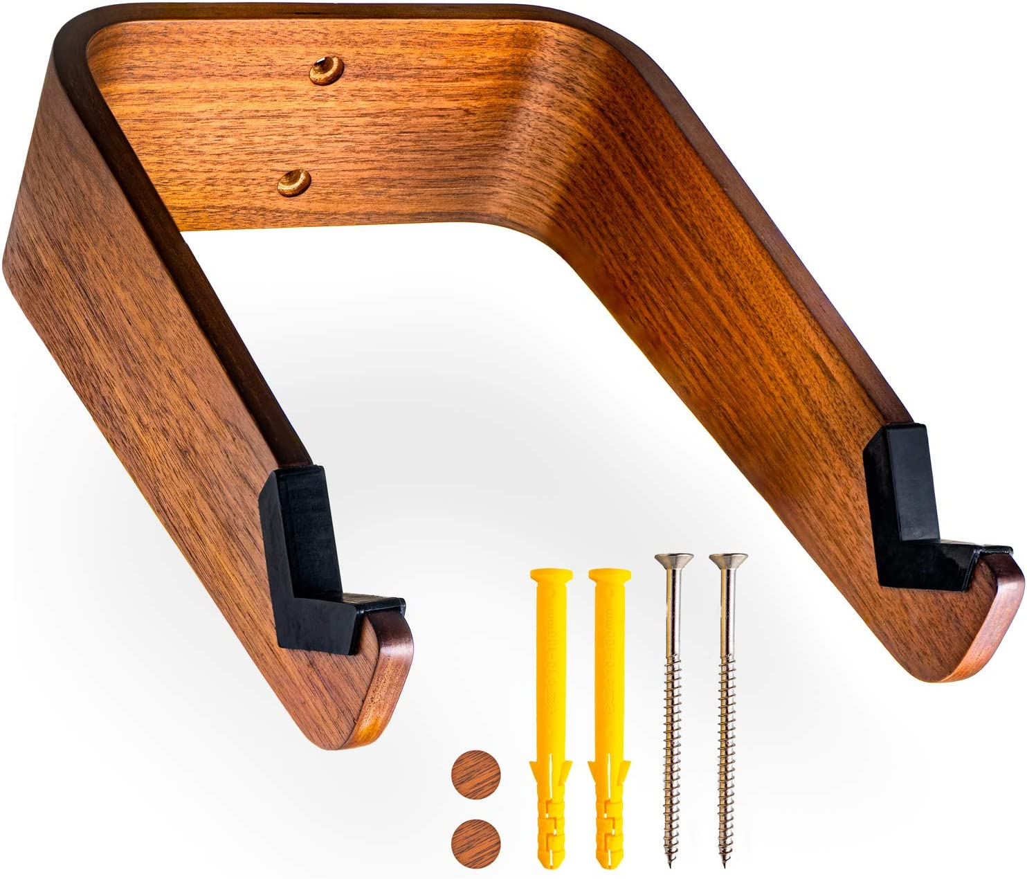 Wooden Bike Wall Mount - Horizontal Bicycle Wall Mount for Home or Garage, Wall Bike Rack for Apartment, Your Elegant Indoor Bike Storage