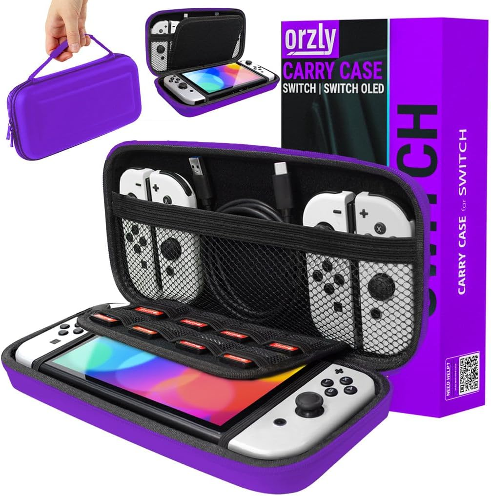 Orzly Carry Case Compatible with Nintendo Switch and New Switch OLED Console ... - Picture 19 of 20