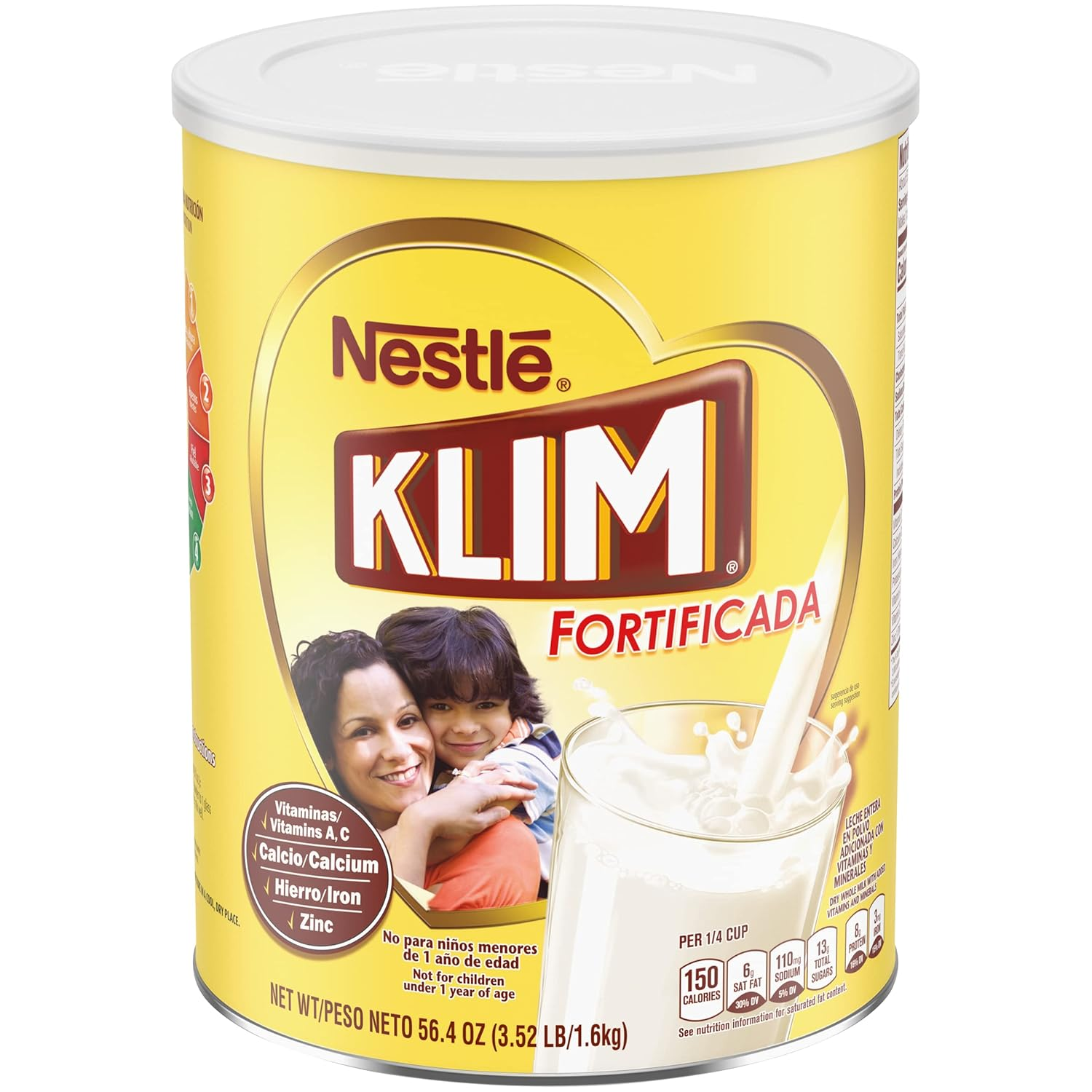 Klim Leche En Polvo Prebio 1 6X1600g