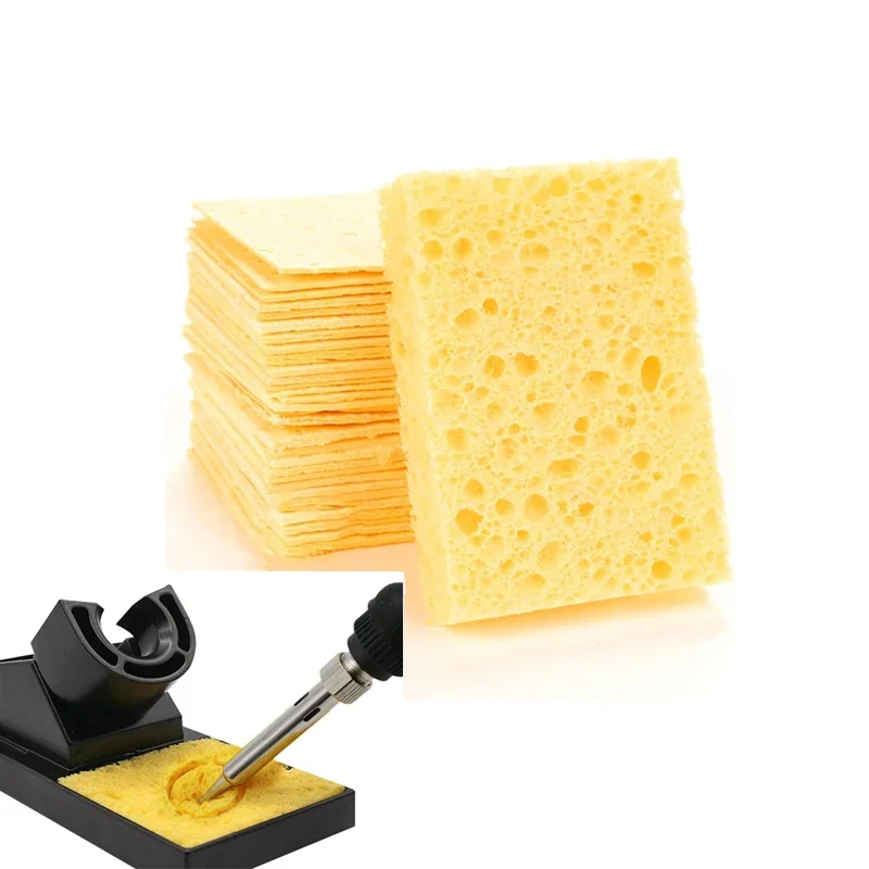5/10/15/20Pcs Soldering Iron Cleaning Sponge for Enduring Solder Welding 