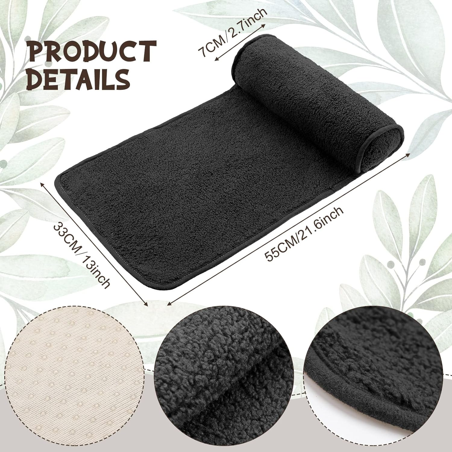 Weysat Neck Pillow for Recliner Head Pillow Adjustable Plush Pillow Neck Roll... - Picture 3 of 19