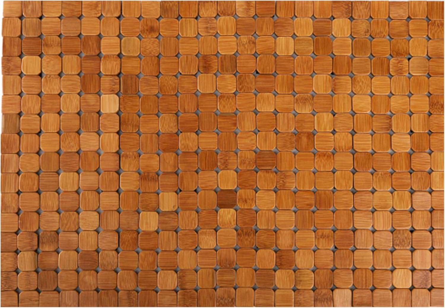 Bamboo Bath Mat, Bathroom Shower Rug, Wooden Toilet Doormats for Shower Doorsteps, Sauna, Tub (23.6