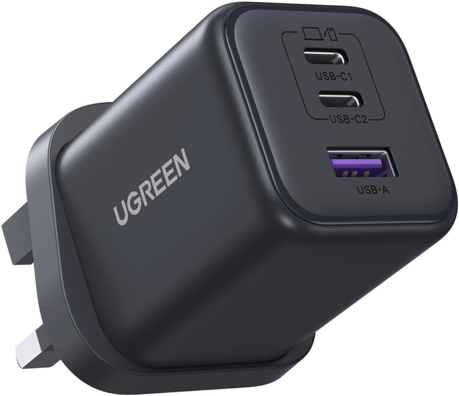 UGREEN 45W USB C Charger 3 Port Fast Wall Charger Plug Multi Adapter