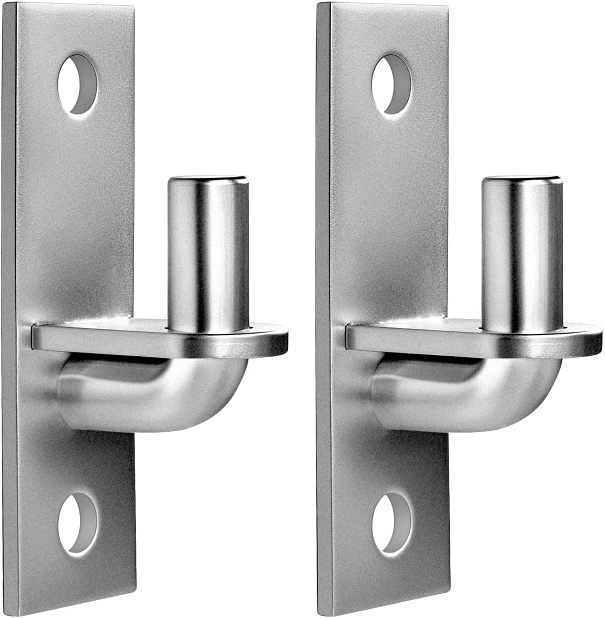 2Pc Bisagras Porton Pesadas Montaje Pared para Cercas Metalicas y Puertas Granja