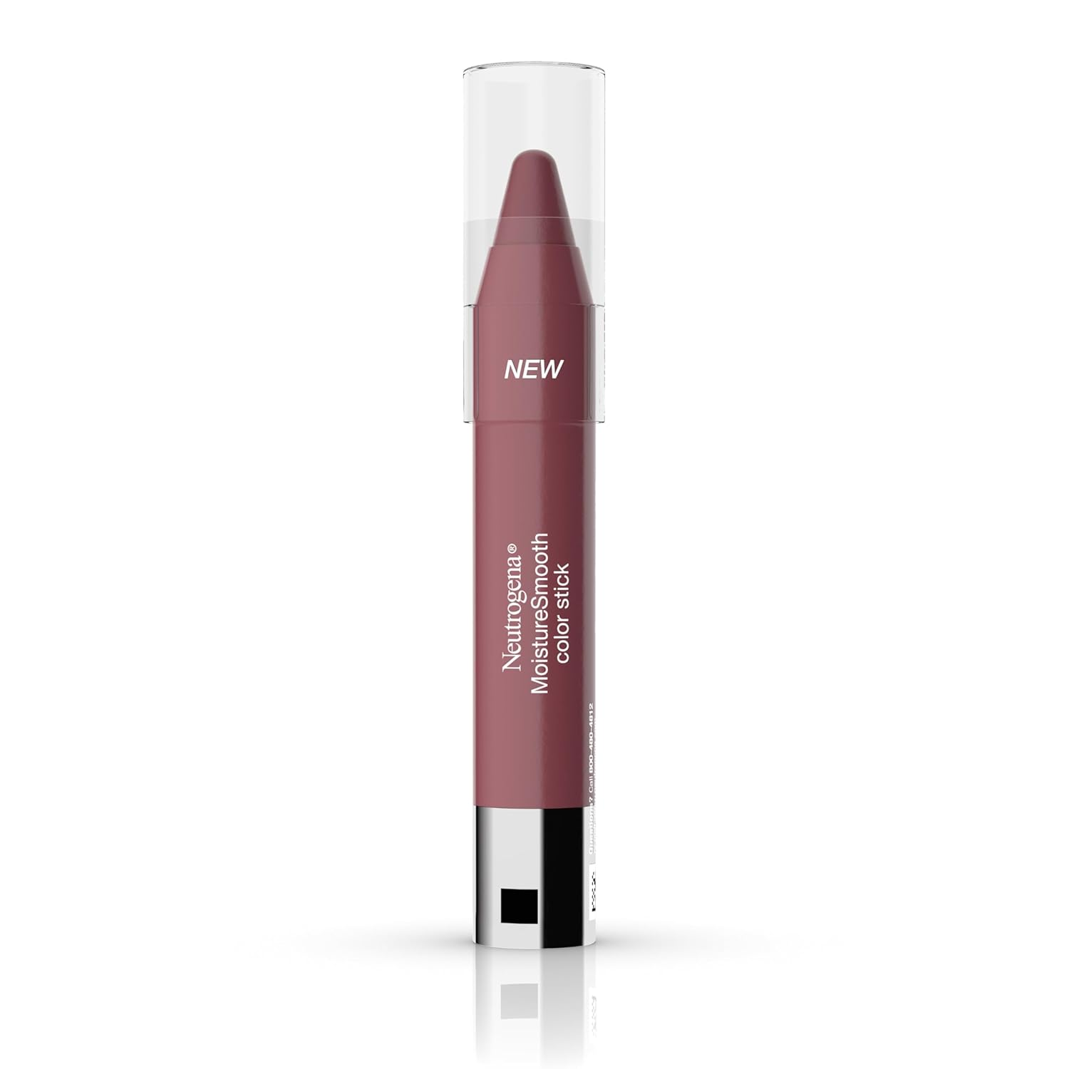 Neutrogena Moisturesmooth Color Stick for Lips, Moisturizing and Conditioning Lipstick with a Balm-Like Formula, Nourishing Shea Butter and Fruit Extracts, 120 Berry Brown.011 Oz (Pack of 36)