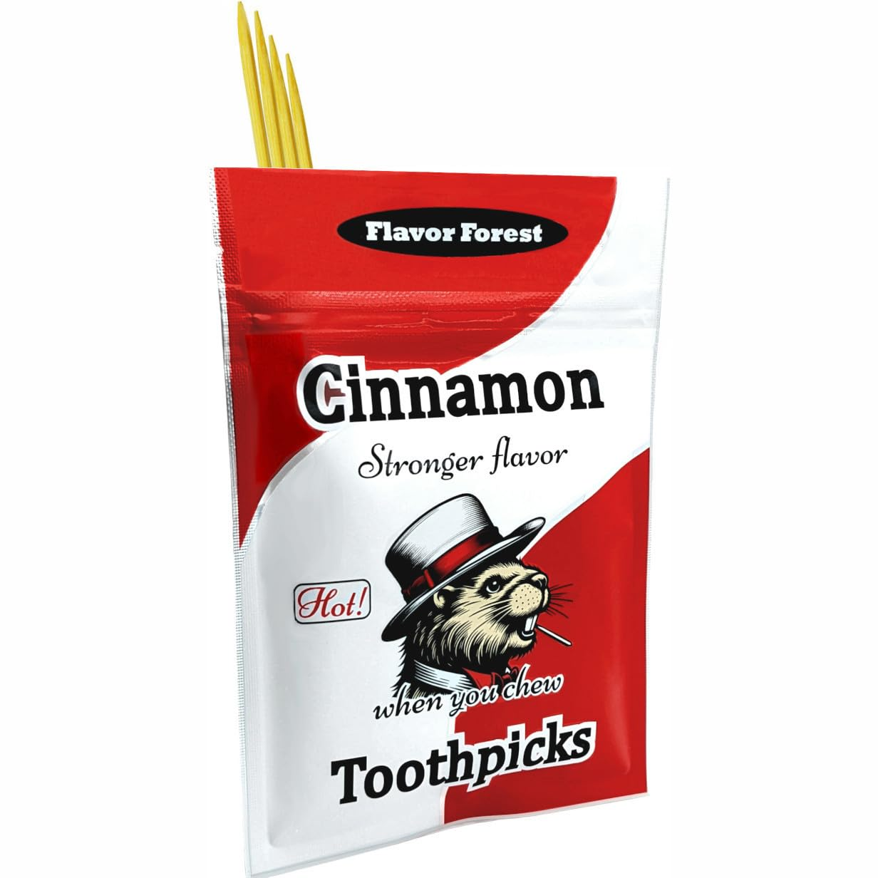 Hot Cinnamon Toothpicks 200Ct