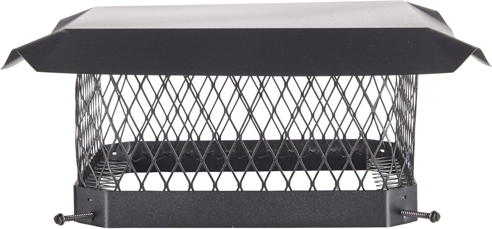 Shelter SC1313 Galvanized Steel Chimney Cap, Fits outside Tile, 13