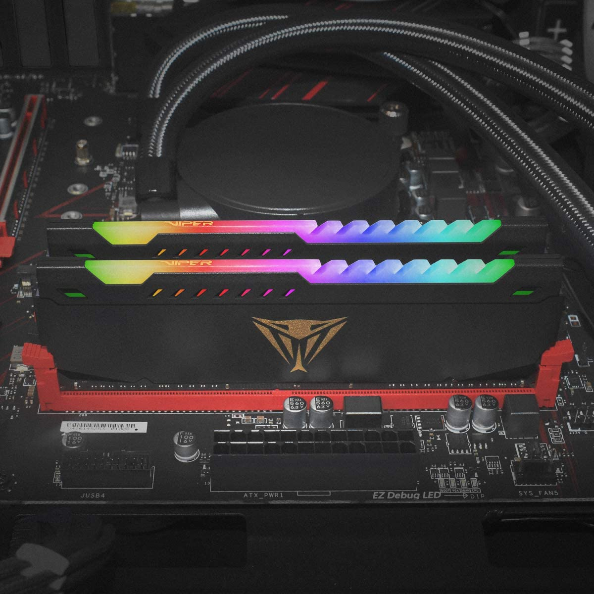 Patriot Viper Steel RGB Series DDR4 32GB (2 x 16GB) 3600MHz Kit - Picture 8 of 13