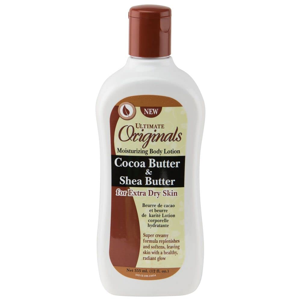 Africa'S Best Cocoa Butter and Shea Body Lotion, 12 Ounce