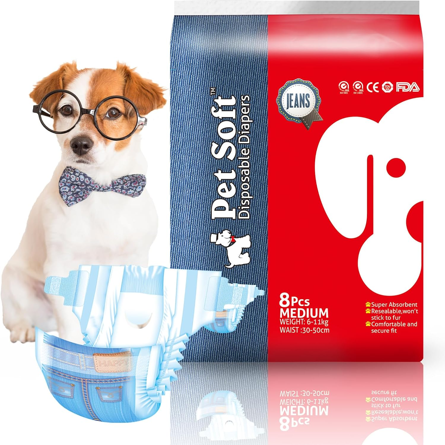 ALL Sizes & Quantity Available✅Pet Soft Dog cat puppy Diapers Female Disposable✅