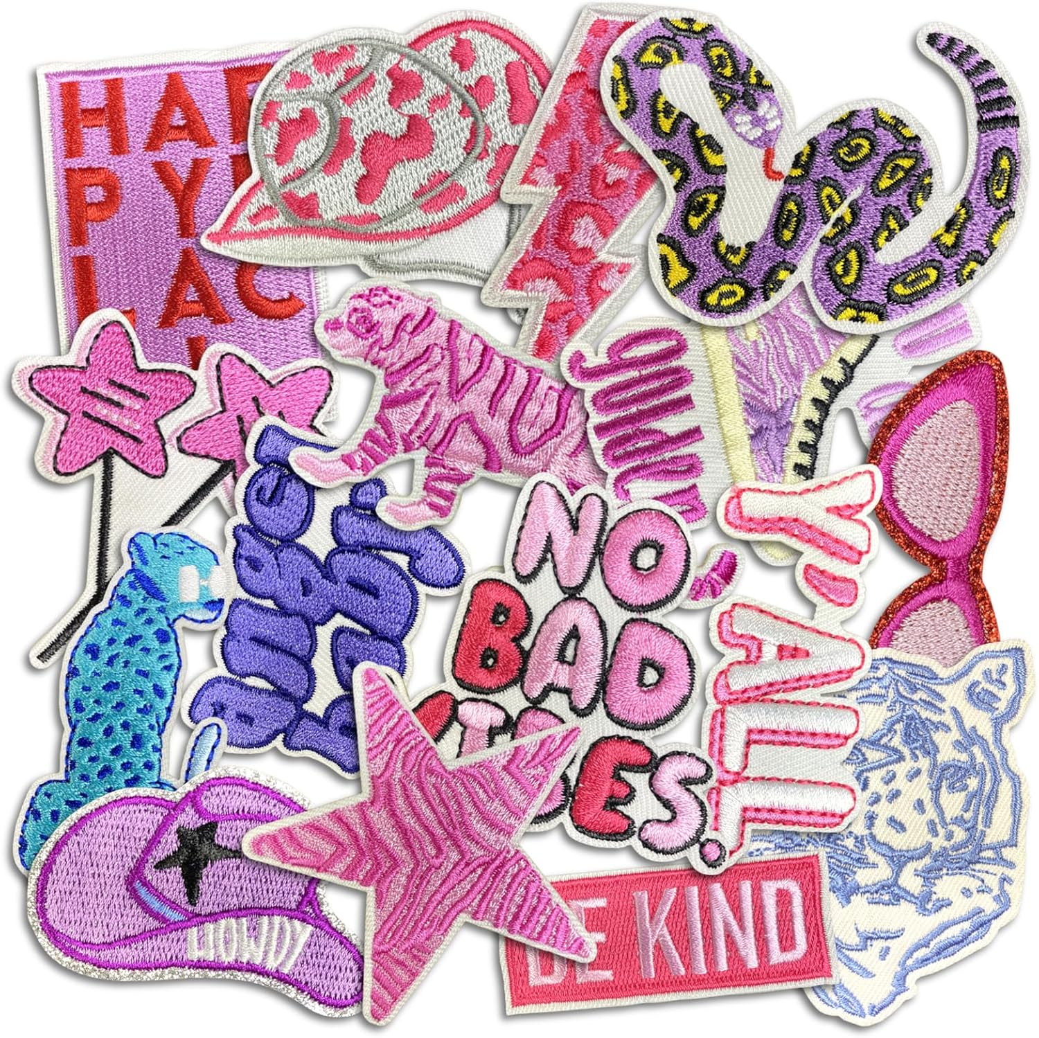Trendy Patch, Fashion Iron On Patches, Cute DIY Sewing Decor Patches for Back... - Picture 8 of 17