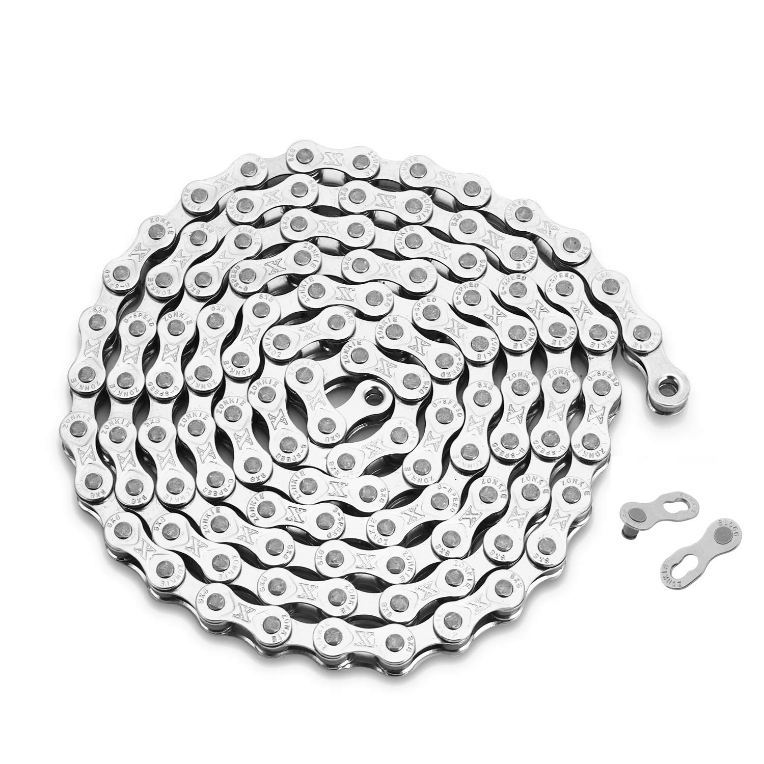 6/7/8 Speed Bike Chain 1/2 X 3/32 Inch 116 Links