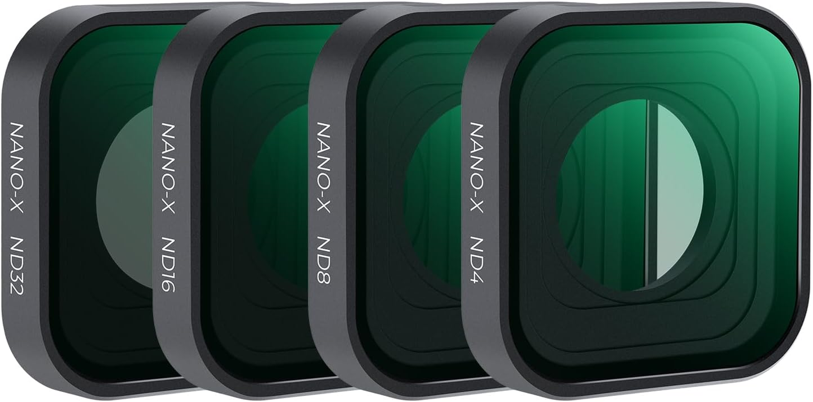 4 Pezzi Set Di ND Filtri (ND4 ND8 ND16 ND32) per Gopro Hero 13/12/11/10/9, Filtro Densità Neutra, Con 28 Strati Di Nano Rivestimento, Fotocamera Di Azione Accessori