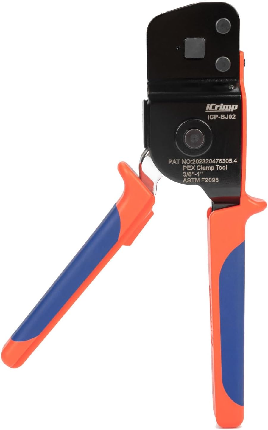 Icrimp One-Hand PEX Pipe Cinch Tool Meet ASTM F2098 Standard Clamps, Crimping Tool for 3/8-1 Inch Clamp Rings