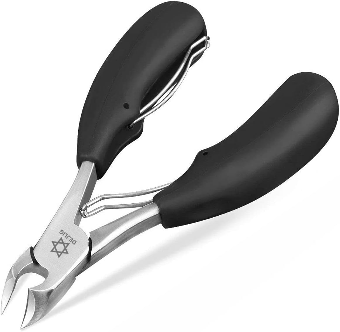 Podiatrist Toenail Clippers, Professional Ingrown or Thick Toe Nail Clippers for Men & Seniors, Toe Clippers Podiatrist Tool Pedicure Clippers Toenail Cutters Nipper Diabetic Toenail Clipper