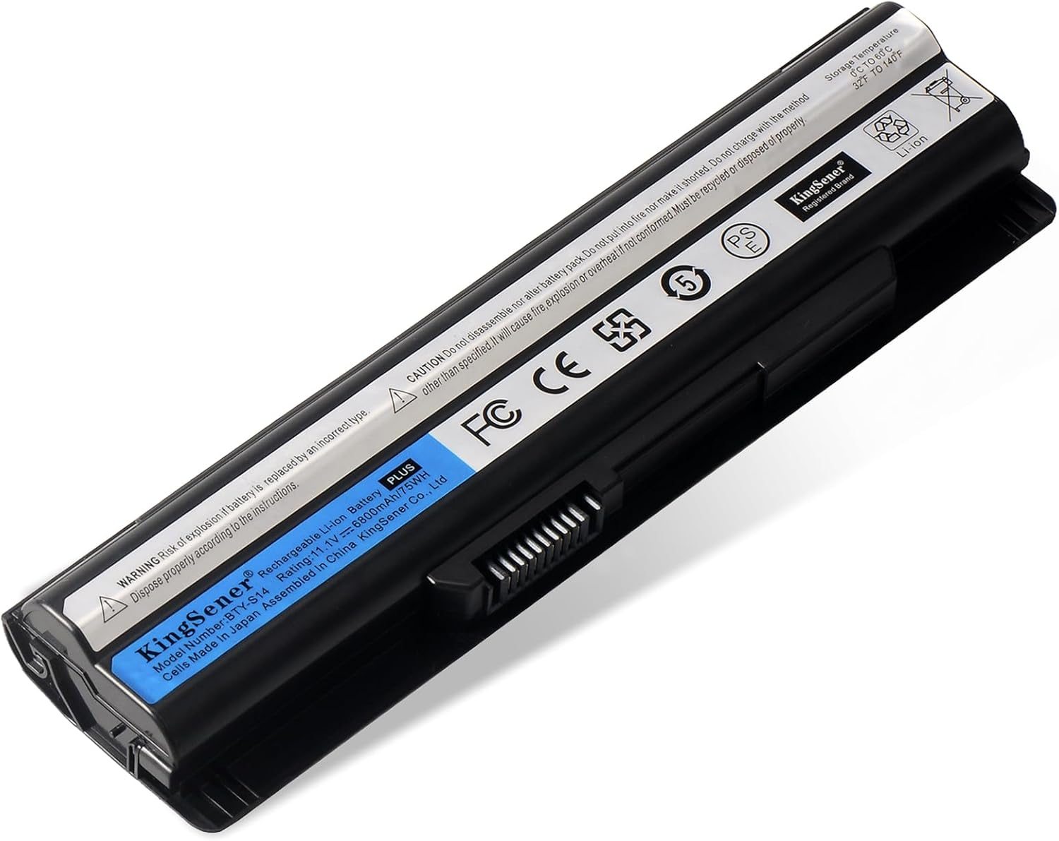 BTY-S14 6800Mah Laptop Battery for MSI GP60 GE60 CX41 CX61 GE620DX FX400 GE60 GE70 CR41 A6500 CR61 CR650 CR70 GE60H GE620 GE620DX GE70 MS-1482 MS-16G1 BTY-S15 Notebook Battery 75Wh