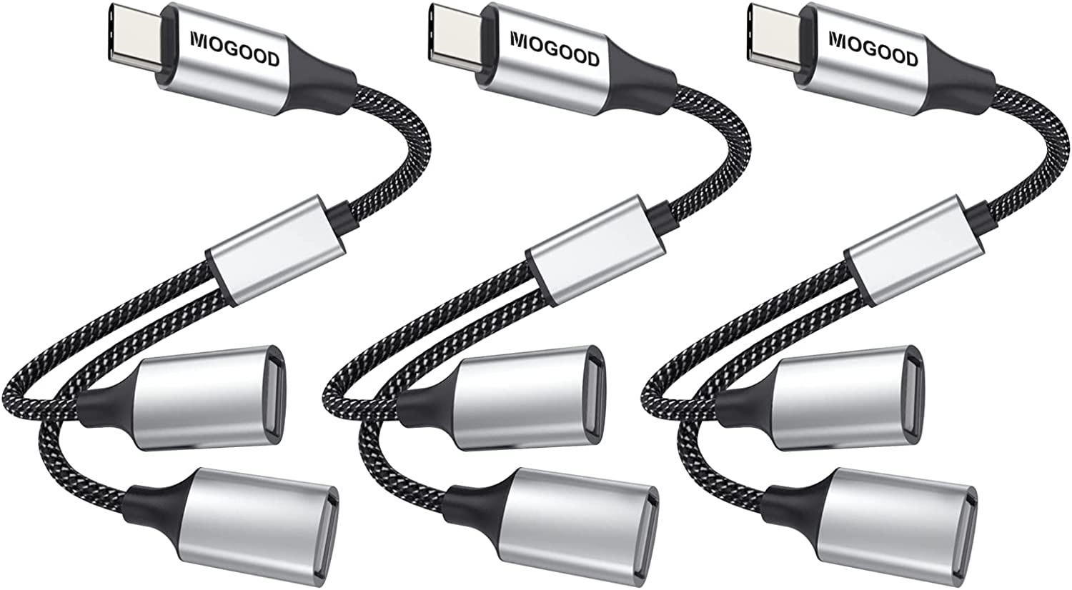 USB C to Dual USB Female Adapter Type C to Dual USB Splitter USB c to Double ... - Picture 8 of 15
