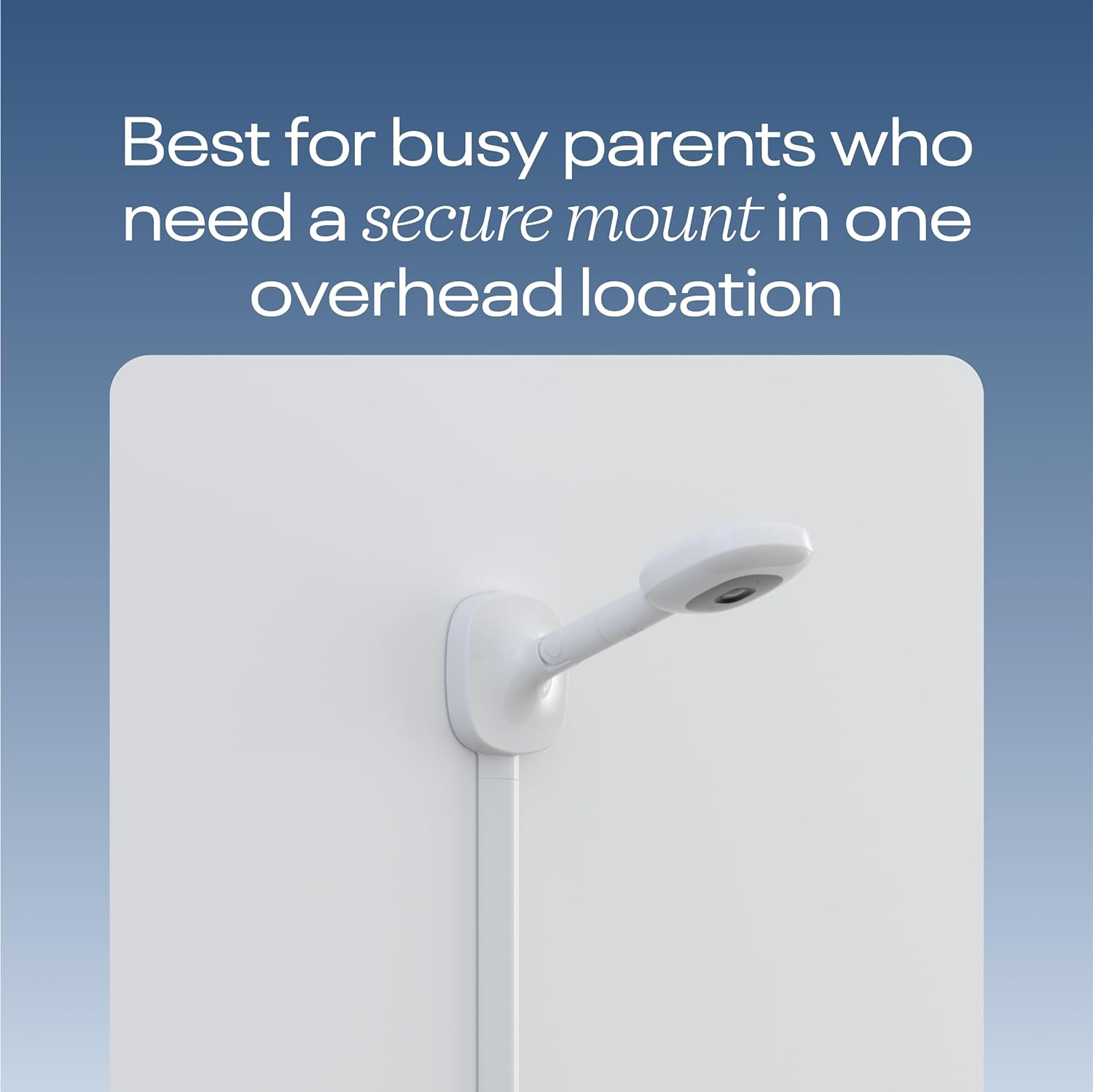 Nanit Pro Wall Mount (White) - Smart Wi-Fi Baby Monitor, Contact-Free Breathi... - Picture 12 of 15