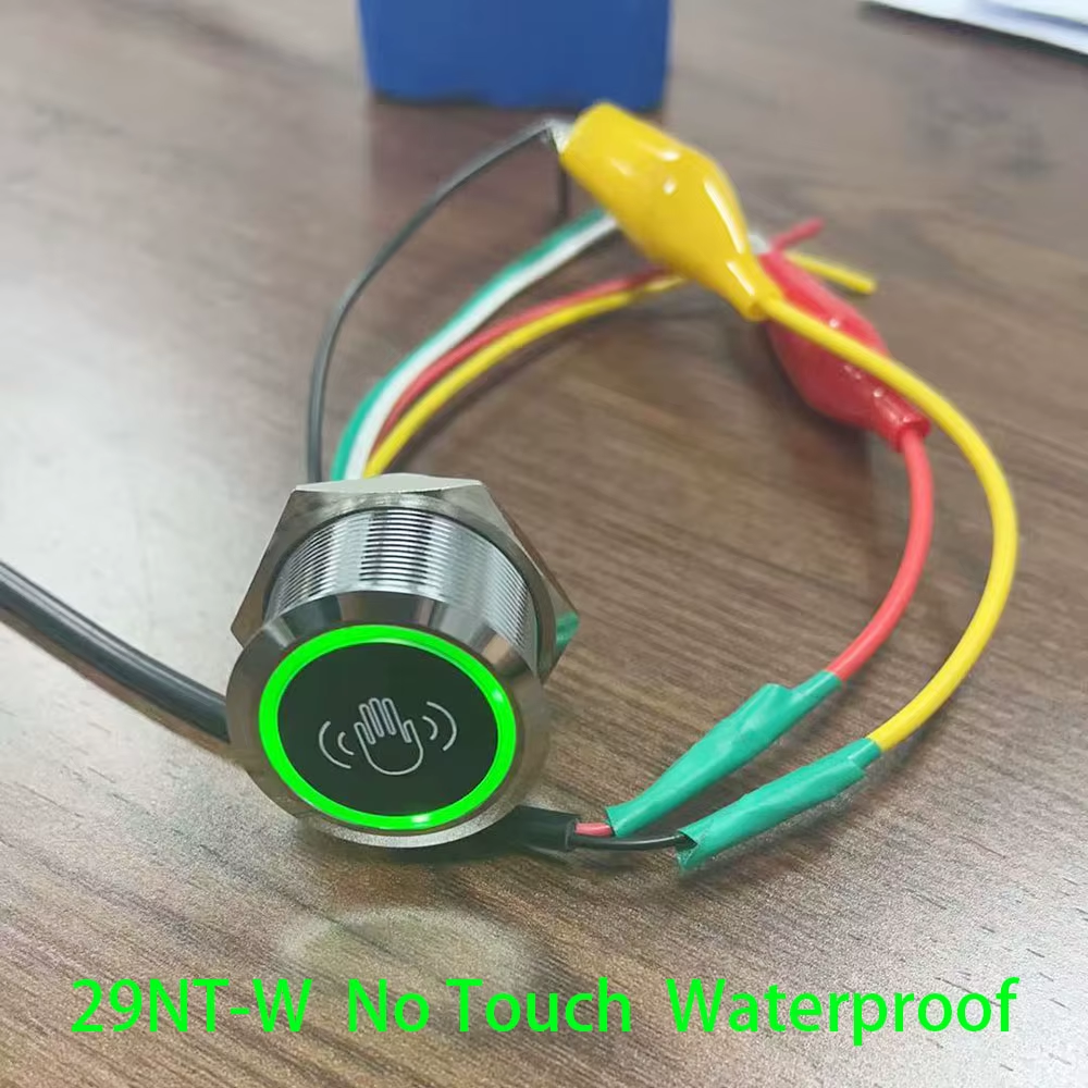 Contactless No Touch Infrared Sensor Exit Switch Induction Release Access Control System DC12V-24V With LED Waterproof