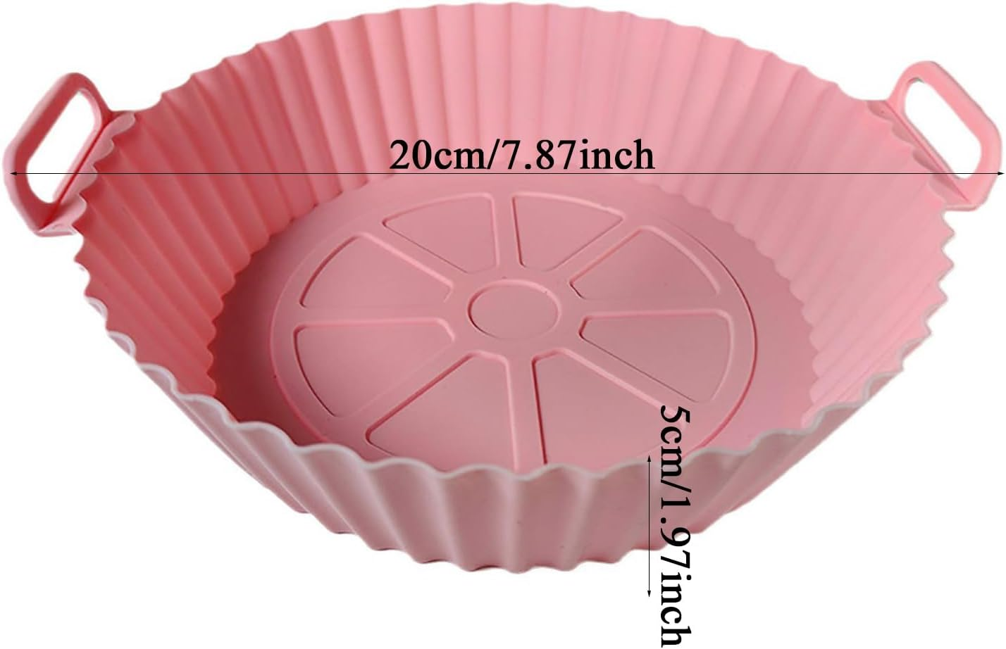 Generic Silicone Air Fryer Liners Reusable, Round, 2 Pack, Separated Type, Sp... - Picture 7 of 14